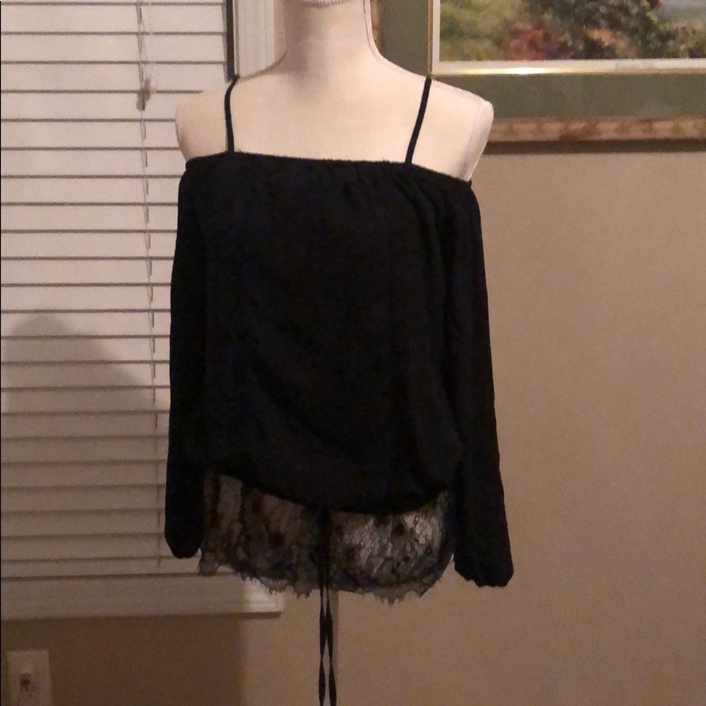 Junior off the shoulder top